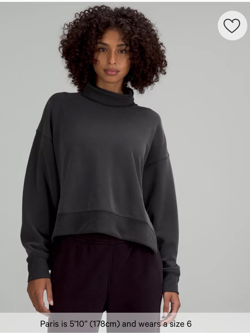 Lululemon Softstreme Turtleneck Pullover